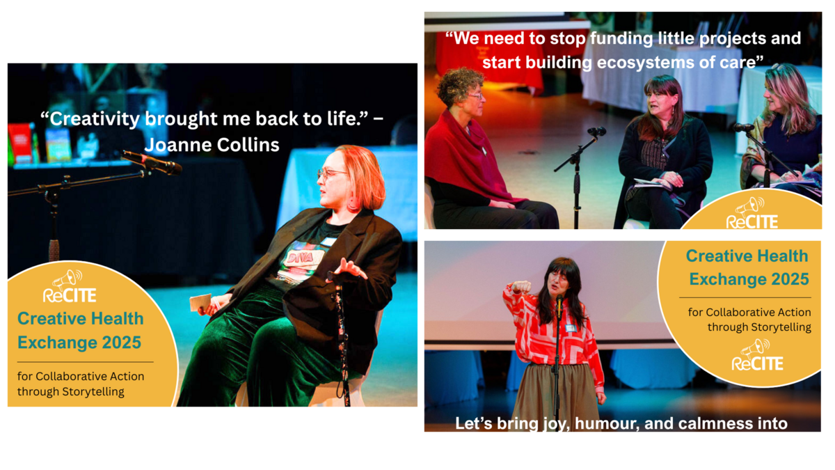 Impressions from the Creative Health Exchange in Liverpool.
