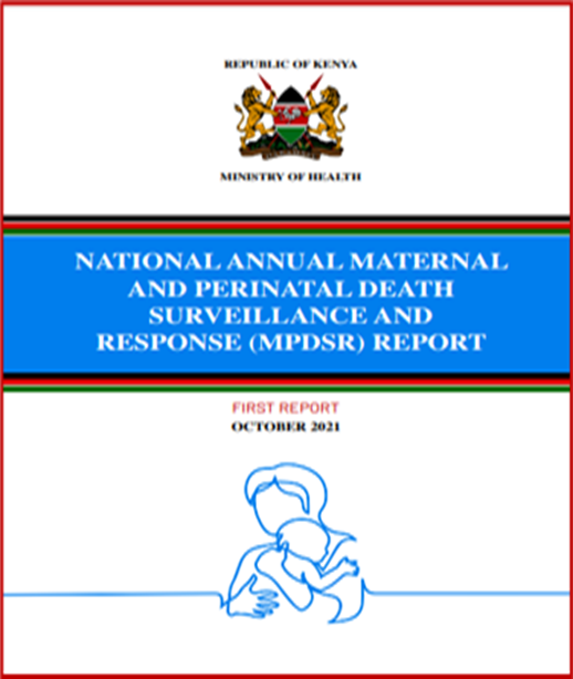 First annual national MPDSR report First annual national MPDSR report
