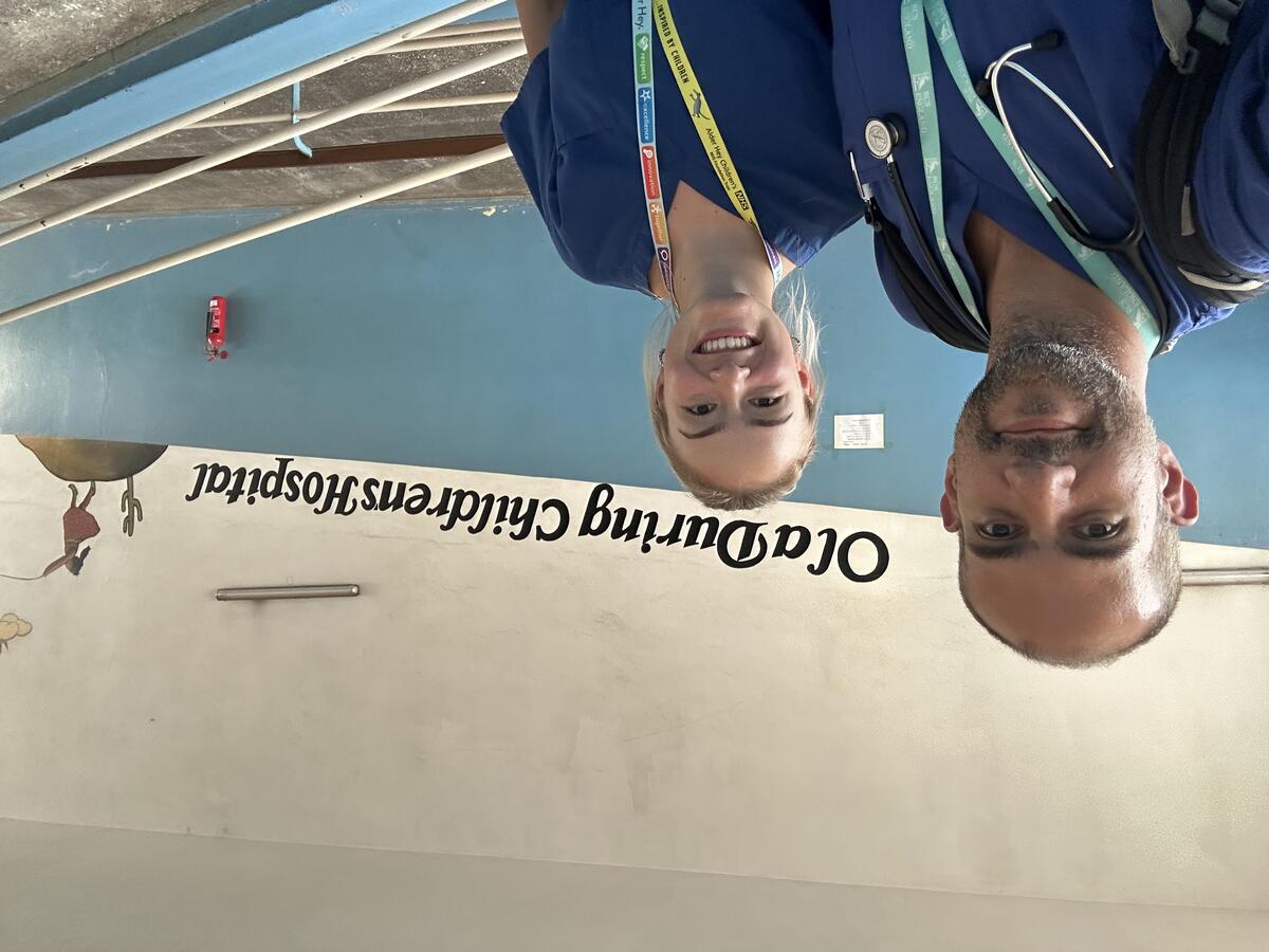 Hany Ragab and his wife Josie Ragab during their latest visit to Sierra Leone; exploring ongoing capacity building through education and partnership opportunities / credit: Dr Ragab