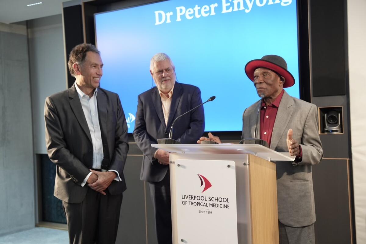 Dr Peter Enyong addresses 125th Anniversary Scientific Symposium