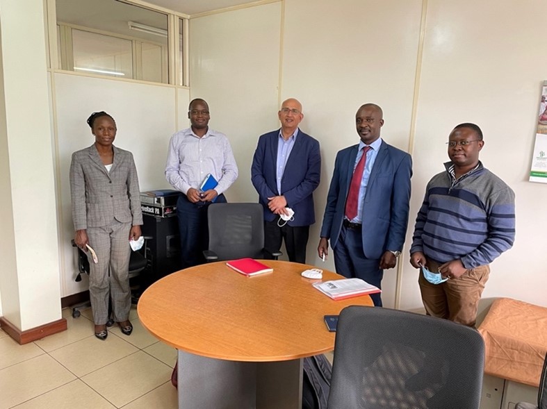 L-R Josephine Birungi, Ivan Namakoola, Shabbar Jaffar, Gerald Mutungi, Francis Xavier Kasujja L-R Josephine Birungi, Ivan Namakoola, Shabbar Jaffar, Gerald Mutungi, Francis Xavier Kasujja