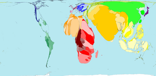 TB cases image © worldmapper.org 