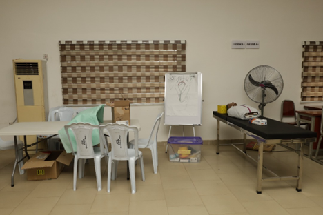 Sample of a break-out room at the CoE Gwagwalada