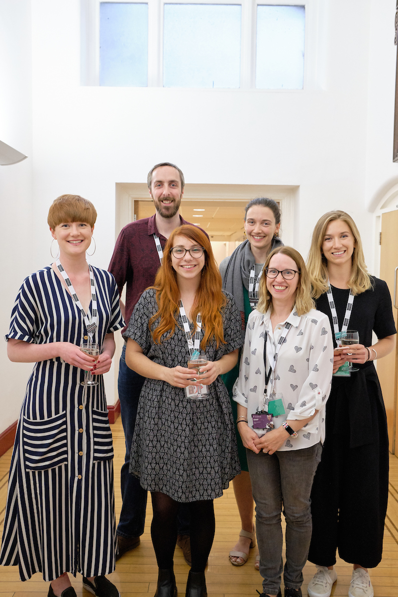The Equality in Science symposium was organised by Gala Garrod, Katherine Gleave, Natalie Lissenden, Sophie Owen, Dr Kelly Johnson, Dr Greg Murray, and Dr Federica Guglielmo (not pictured)