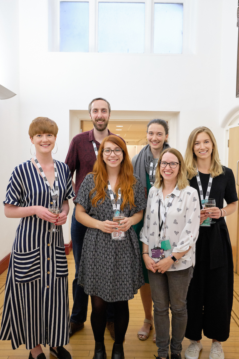 The Equality in Science symposium was organised by Gala Garrod, Katherine Gleave, Natalie Lissenden, Sophie Owen, Dr Kelly Johnson, Dr Greg Murray, and Dr Federica Guglielmo (not pictured) The Equality in Science symposium was organised by Gala Garrod, Katherine Gleave, Natalie Lissenden, Sophie Owen, Dr Kelly Johnson, Dr Greg Murray, and Dr Federica Guglielmo (not pictured)