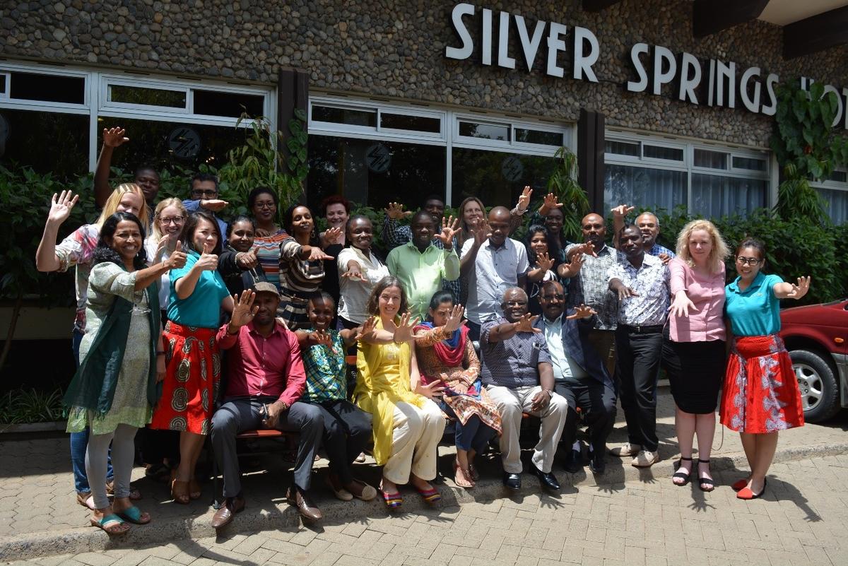 REACHOUT Consortium Meeting with CHSG members in Nairobi, Kenya, March 2017.
