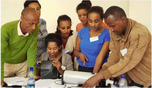 Spirometry training in Ethiopia