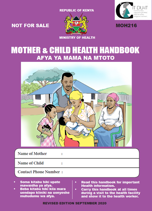 Cover Mother & Child Heath Handbook / LVCT