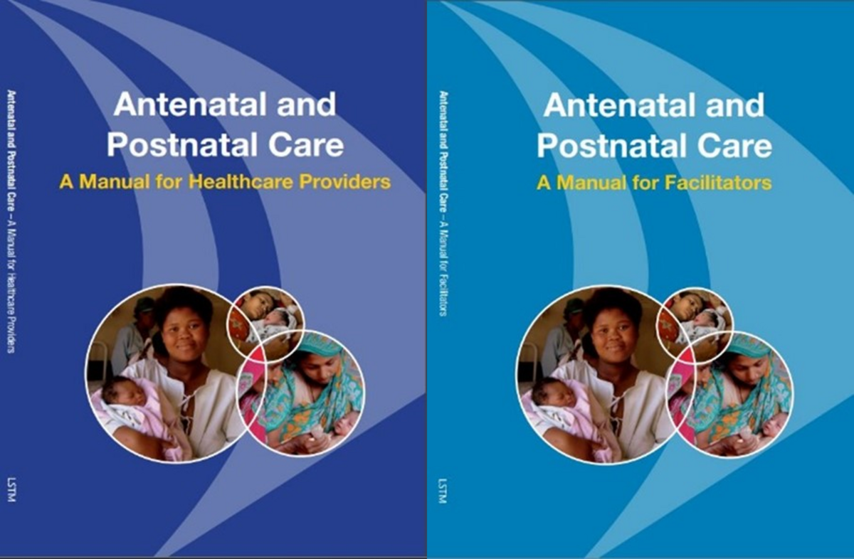 LSTM ANC&PNC manual cover pages for Healthcare Providers and Facilitators