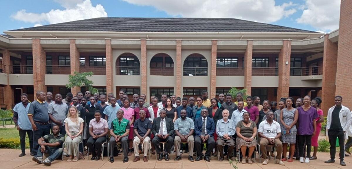 Participants at the One Health Symposium held at Lilongwe University of Agriculture and Natural Resources (LUANAR), Bunda Campus in Lilongwe, Malawi.