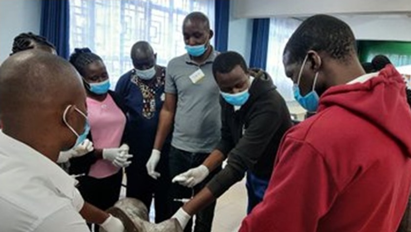 University midwifery educators in Kenya during a capacity strengthening workshop University midwifery educators in Kenya during a capacity strengthening workshop
