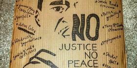 black history month student banner 