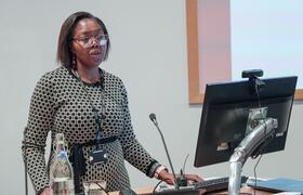 Professor Euphemia Sibanda delivers her inaugural lecture