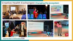Impressions from the Creative Health Exchange in Liverpool.
