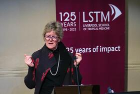 Dame Sally Davies at the Leggate Theatre