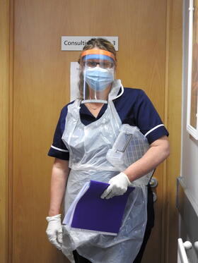 Nurse Rachel Press of WTC Chester 