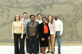Six International Fellows at the Wellcome Sanger Institute