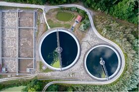 Waste water processing plant