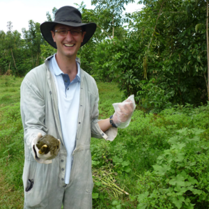 Professor Eric Fevre in the field 