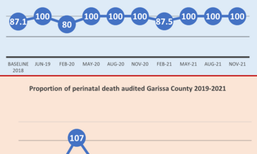 Figure 1: Proportion of maternal and perinatal death audited