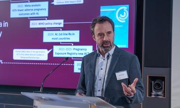 Malaria expert Professor Feiko ter Kuile is excited about a potentially useful new tool for control of the disease Professor Feiko ter Kuile