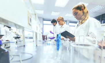 People in laboratory