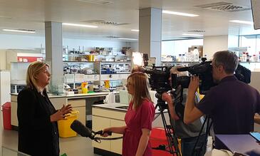 Parliamentary Under Secretary of State, Baroness Sugg, interviewed by media on the ASCEND programme launch