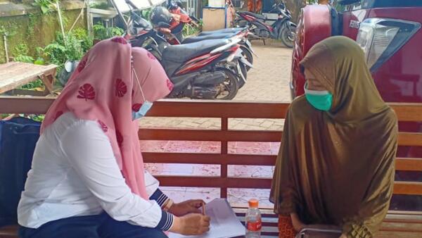 The CAPITA team working with people with TB in Indonesia