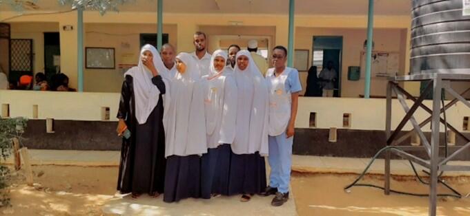 Members of Quality Improvement Team, Iftin Sub-County Hospitaln Garissa County/credit: Iftin Sub-County Hospital