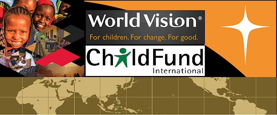 World vision logo ChildFund logo