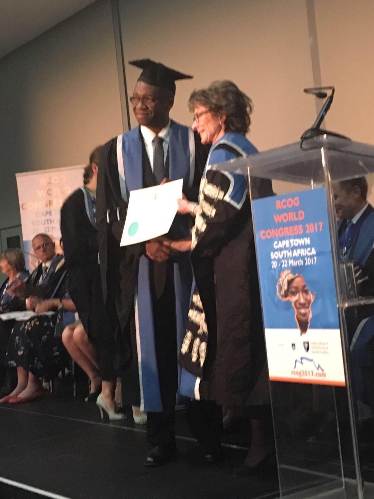 Dr Charles Ameh becomes RCOG Fellow | LSTM