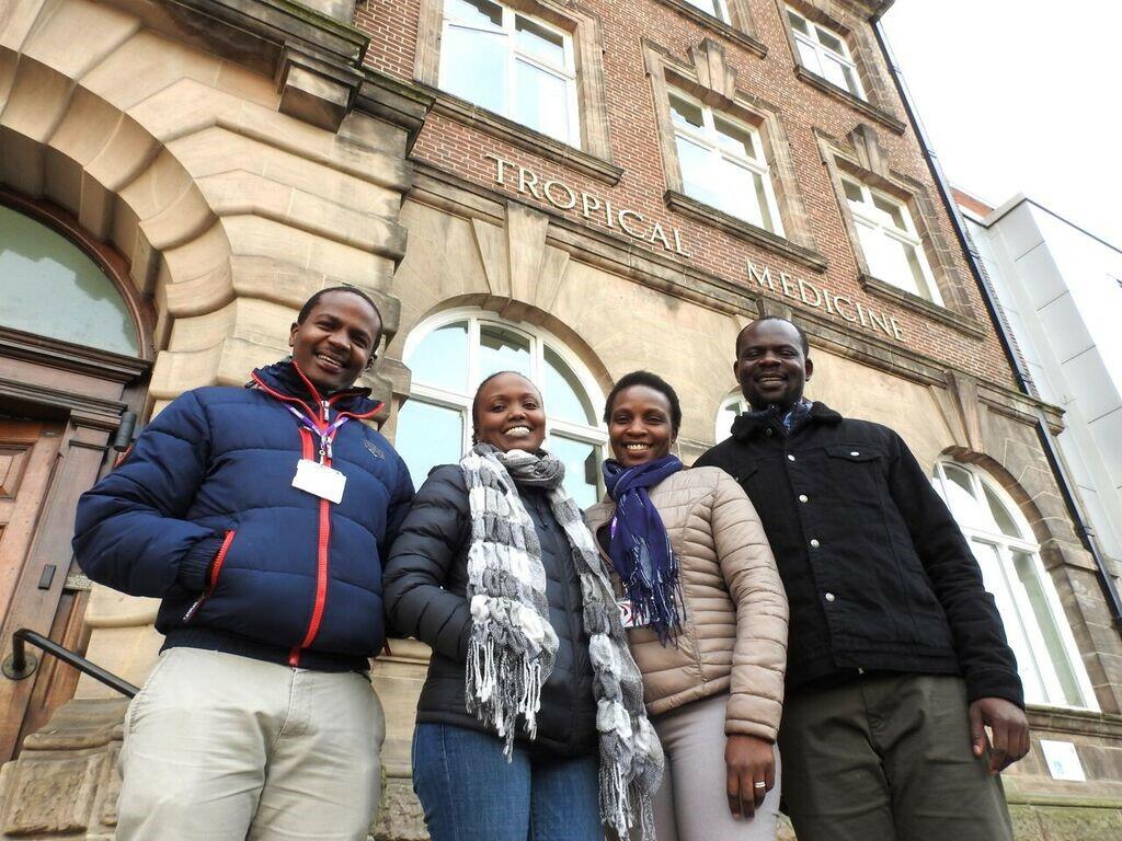 From left to right: Martin Njoroge, Jacqueline Kagima, Irene Ayakaka, Stephen Mulupi