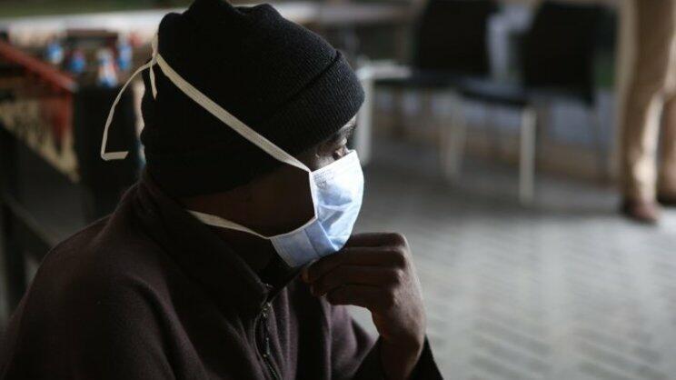 South African TB patient - photo by John Michael Maas, TB Alliance