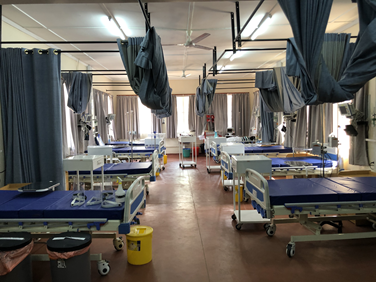 High-dependency unit at Queen Elizabeth Central Hospital, Blantyre, Malawi