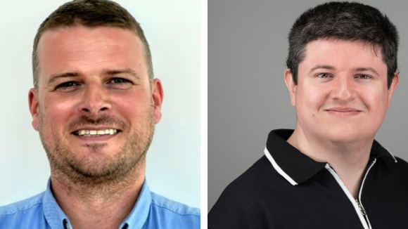 Headshot of Dr. Daire Cantillon and Zachary Stavrou-Dowd
