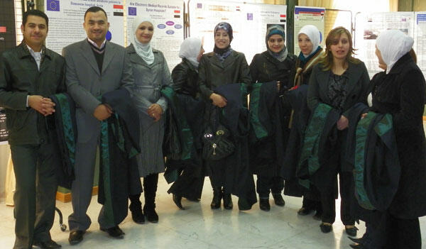 Syrian students graduating 2010