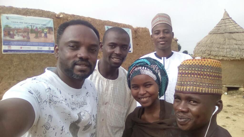 I was team lead for an evaluation of nutriton project in northern Nigeria supported by Save the Children. In this photo, with my team at one of villages in Anka LGA, Zamfara State, Nigeria. 2017