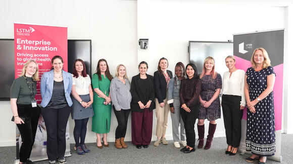Women at the recent SIGHT event held at LSTM