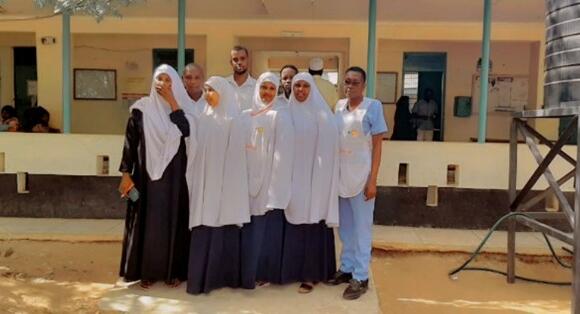 Members of Quality Improvement Team, Iftin Sub-County Hospitaln Garissa County/credit: Iftin Sub-County Hospital