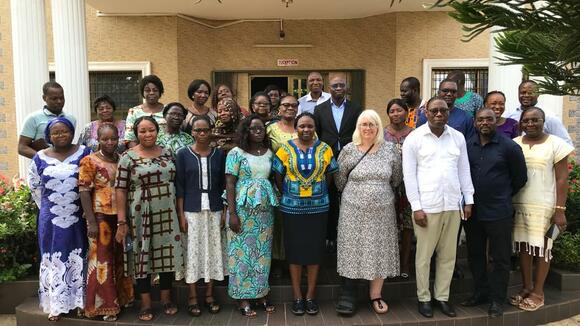 Maternal and Child Health stakeholders – Togo/credit: LSTM