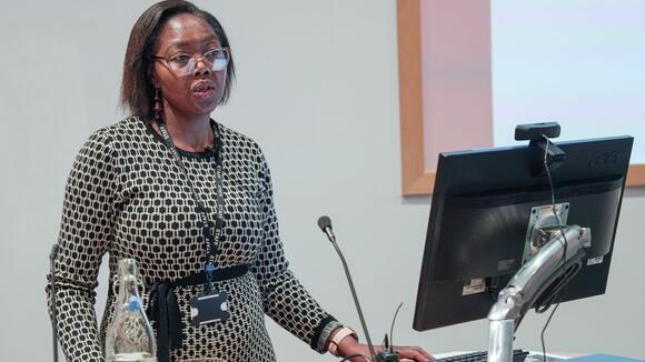 Professor Euphemia Sibanda delivers her inaugural lecture