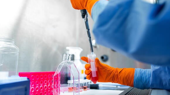 Image of lab processes