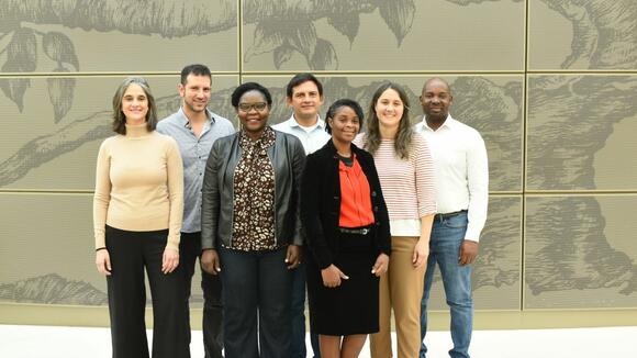 Six International Fellows at the Wellcome Sanger Institute