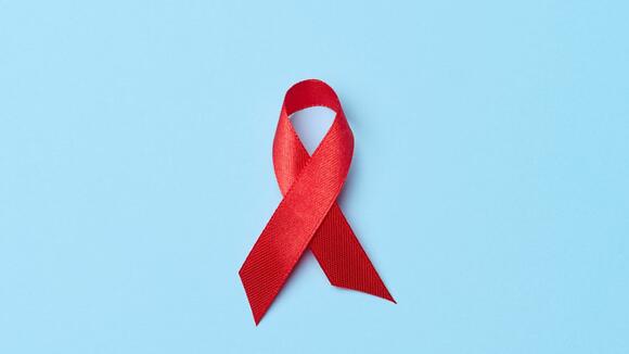 World AIDS Day red ribbon
