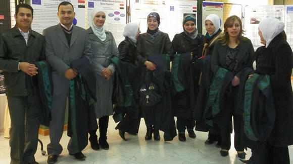 Syrian students graduating 2010