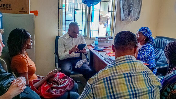 Training of data collectors, Abuja