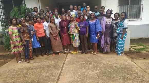 Two weeks of training with healthcare providers in Togo