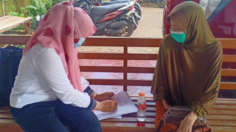 The CAPITA team working with people with TB in Indonesia