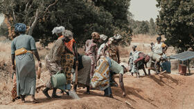 Rural workers in Burkina Faso